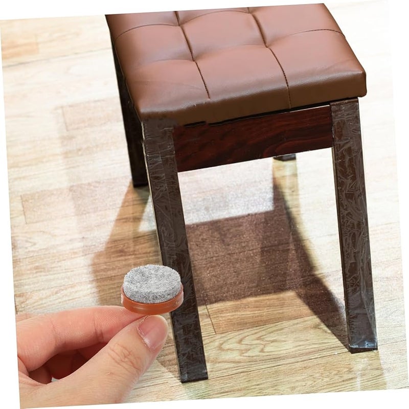 50 Pcs Felt Furniture Pads Non Slip Rug Pads for Chairs Desks Office Home Hotel Use - Image 5